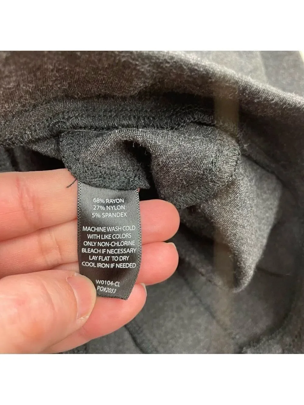Betabrand Bootcut Grey Yoga High-Rise Stretch Pants